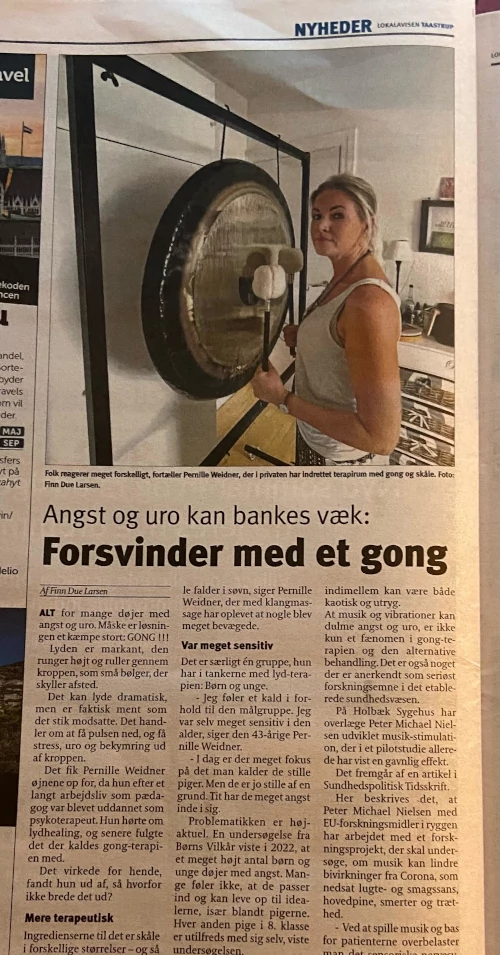 Pernille Weidner - gong terapi Pernille Weidner - gong terapi
